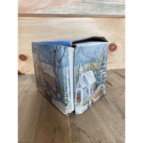 Vintage Christmas noma dickensville collectables. Apple stand with box. - Picture 7 of 7